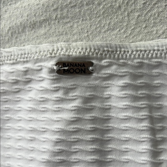 White Textured Bikini Bottom - Picture 3 of 6